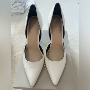 Marc Fisher White Heels